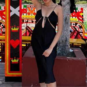 Rumored | Brooklyn Baby Black Midi Dress